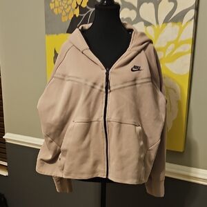 Nike Pale Mauve Full-Zip Hoodie